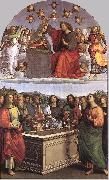 RAFFAELLO Sanzio The Crowning of the Virgin (Oddi altar) France oil painting artist